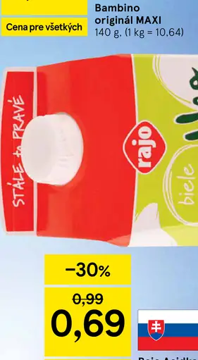 Bambino original Maxi tavený syr