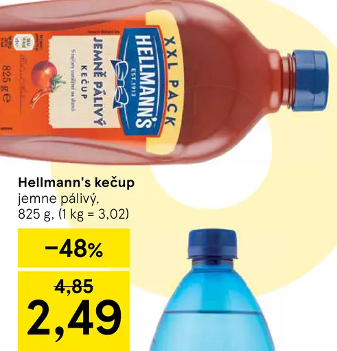 Hellmann's Kečup jemne štipľavý