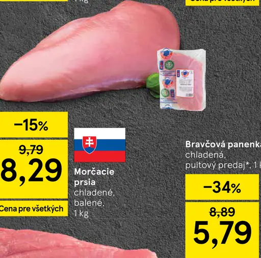 Morčacie prsia chladené