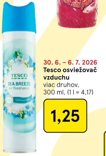 Tesco osviežovač vzduchu