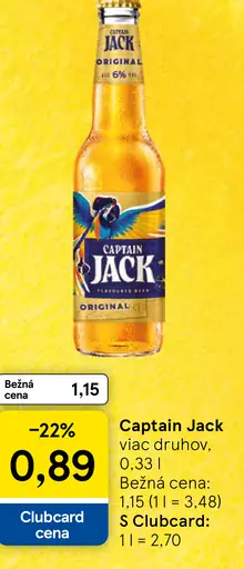 Captain Jack viac druhov