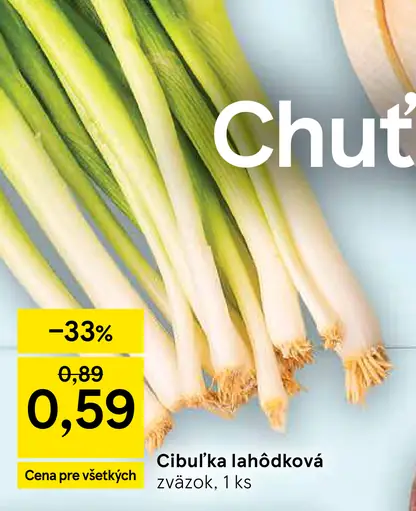 Cibuľka lahôdková zväzok