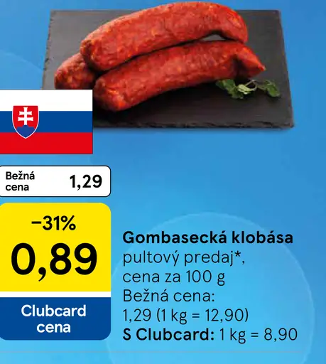 Gombasecká klobása