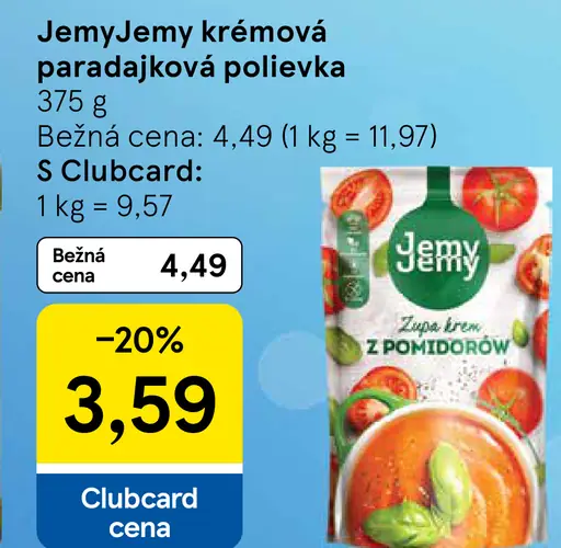 JemyJemy Krémová paradajková polievka