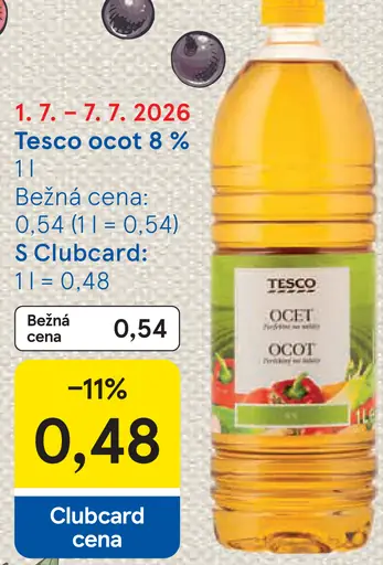 Tesco ocot 8%