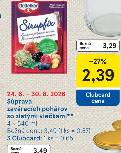 Dr. Oetker Sirupfix