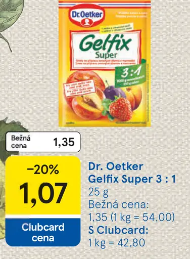 Dr. Oetker Gelfix super 3:1