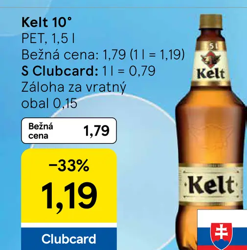 Kelt pivo PET