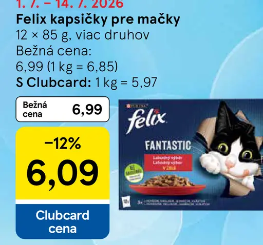 FELIX pochúťka pre mačky