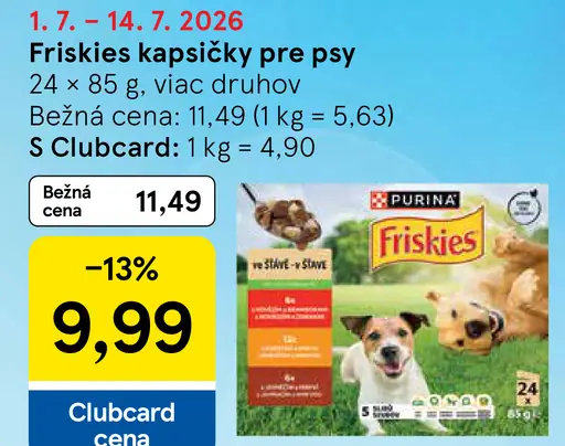 Friskies kapsičky pre psy