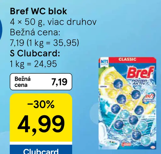 Bref WC blok