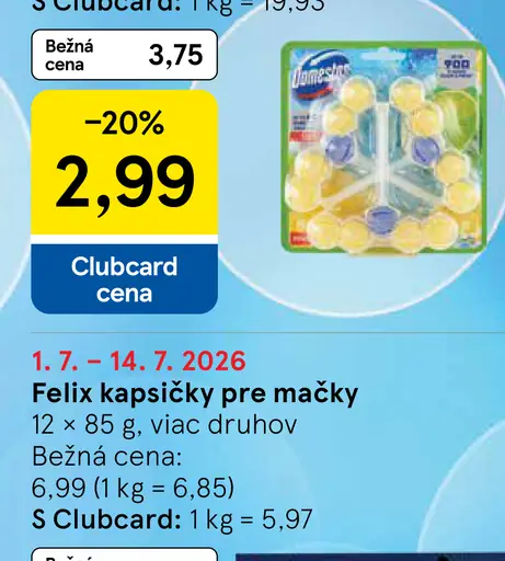 Felix kapsičky pre mačky