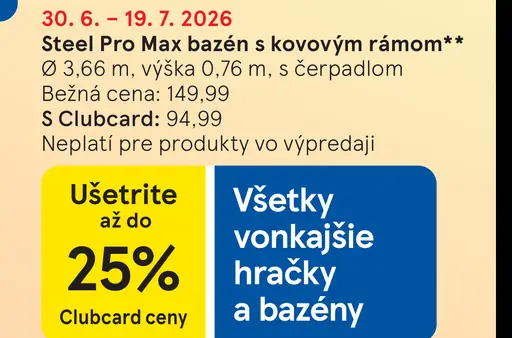 Bestway Steel Pro Max bazén s kovovým rámom