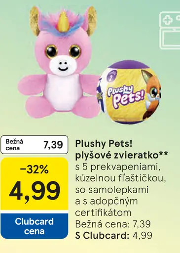 Pushy Pets plyšové zvieratko