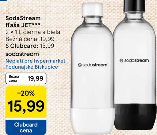 SodaStream fľaša JET