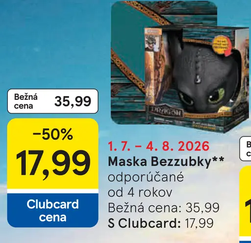 Dragons Maska Bezzubky