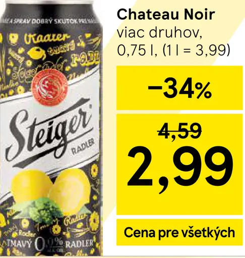 Steiger plechovka
