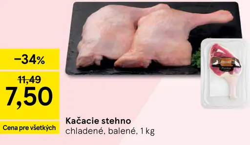 Kačacie stehno chladené, balené