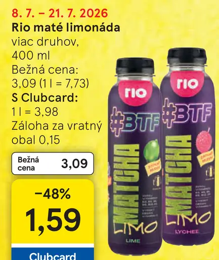 Rio maté limonáda