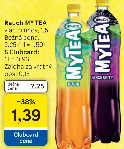 Rauch My tea ľadový čaj