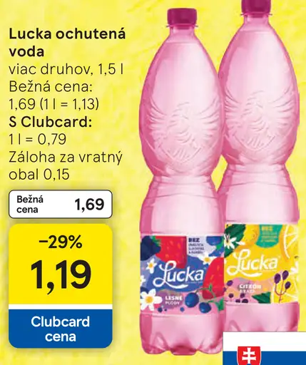 Lucka Ochutená voda