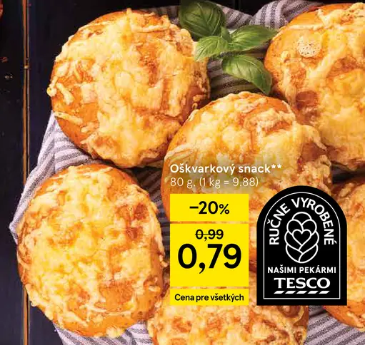 Oškvarkový snack