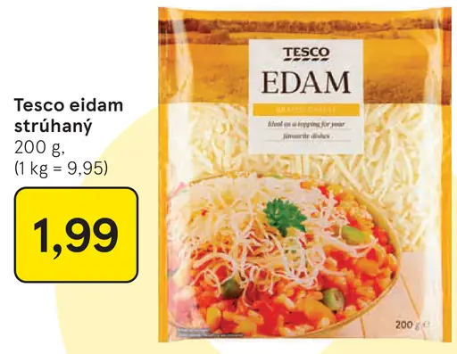 Tesco eidam strúhaný