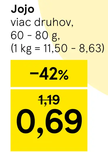Jojo kyslé želéky