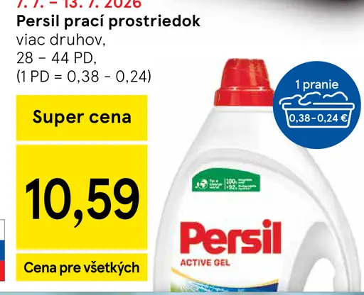 Persil Active Gel prací prostriedok