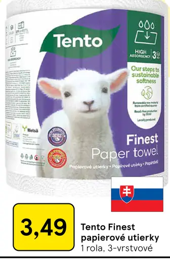 Tento Finest papierové utierky
