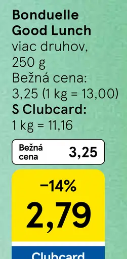 Bonduelle Good Lunch bulgur a šošovica s grilovanou zeleninou