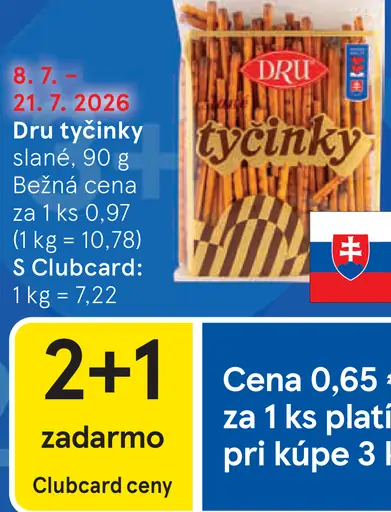 DRU tyčinky slané