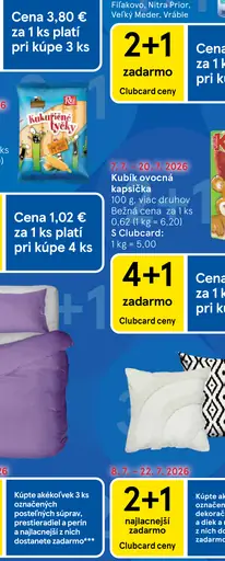 Kubík ovocná kapsička