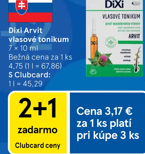 Dixi Arvit vlasové tonikum