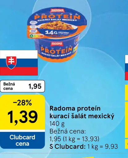 Radoma Protein kurací šalát mexický