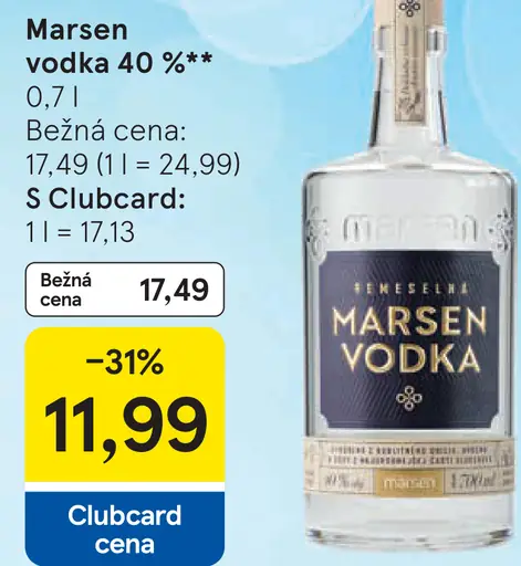Marsen vodka 40 %