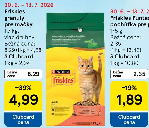 Friskies granuly pre mačky