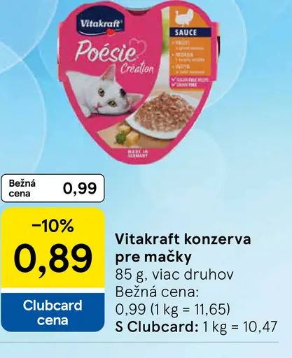 Vitakraft konzerva pre mačky