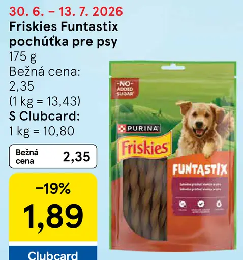 Friskies Funtastix krmivo pre psov