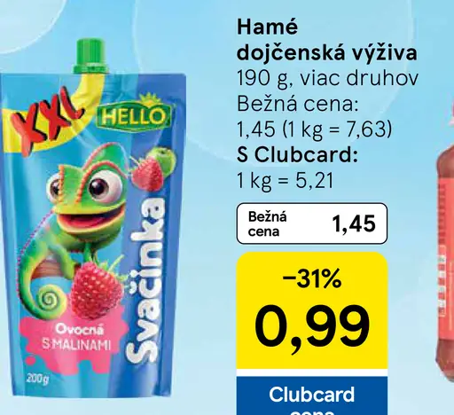 Hello ovocná kapsička