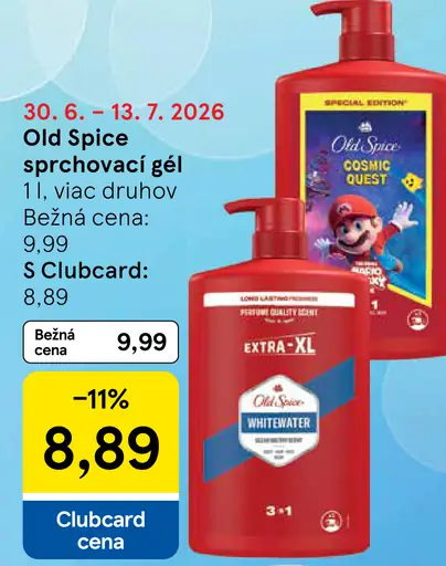 Old Spice sprchový gél