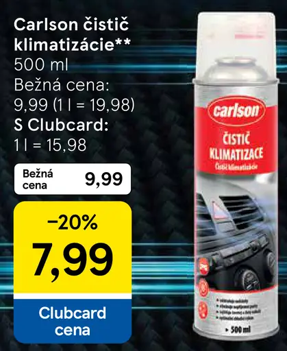 Carlson čistič klimatizácie