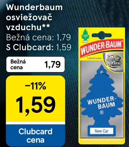 Wunderbaum osviežovač vzduchu