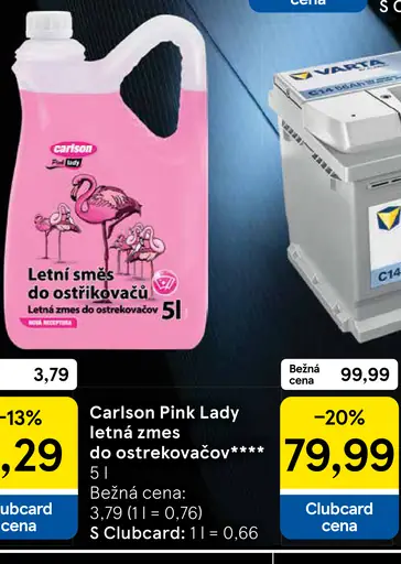 Carlson Pink Lady letná zmes do ostrekovačov