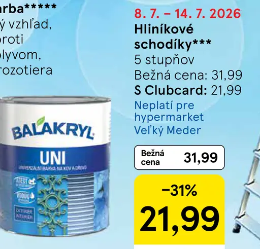 Balakryl Uni mat farba