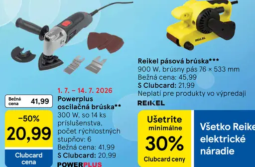 Powerplus oscilačná brúska