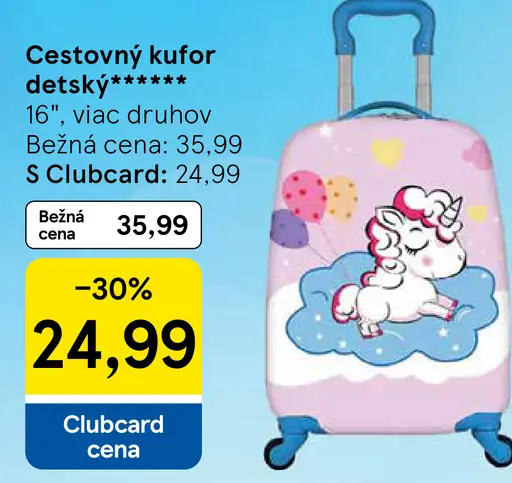 Cestovný kufor detský 16"