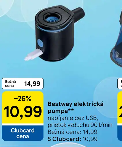 Bestway elektrická pumpa
