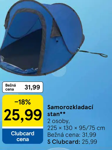 Samorozkladací stan