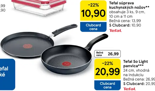 Tefal So Light panvica 24 cm vhodná na indukciu